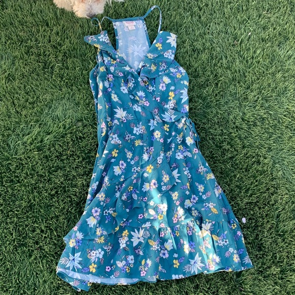 Blue summer dress - Picture 1 of 2